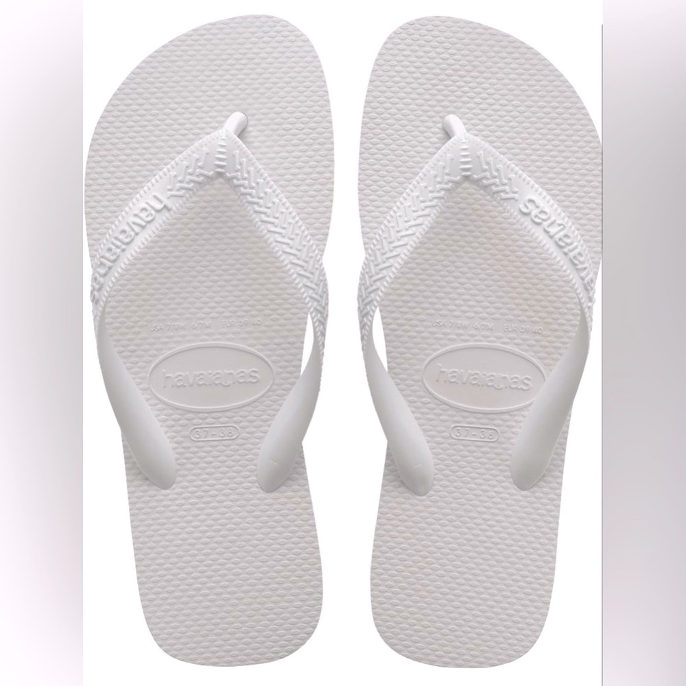 Havaianas Women's White Flip Flops